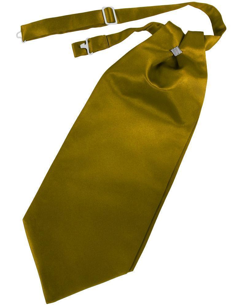 Luxury Satin Cravat - Gold - corbata Caballero