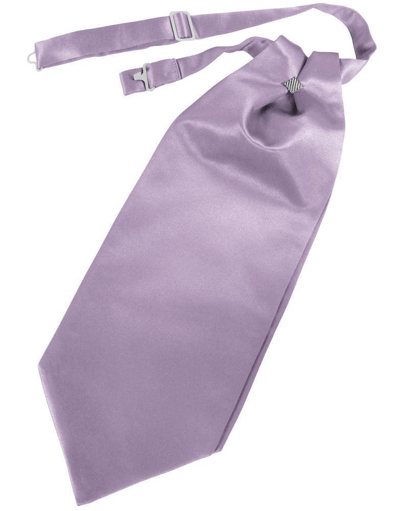 Luxury Satin Cravat - Heather - corbata Caballero