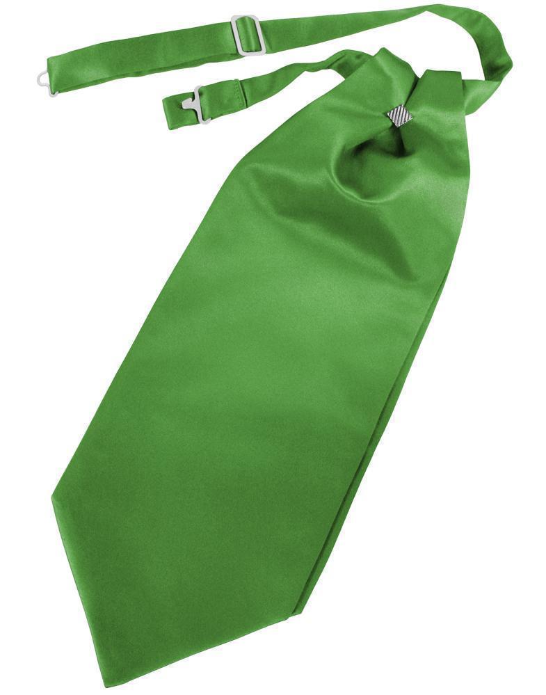 Luxury Satin Cravat - Kelly - corbata Caballero