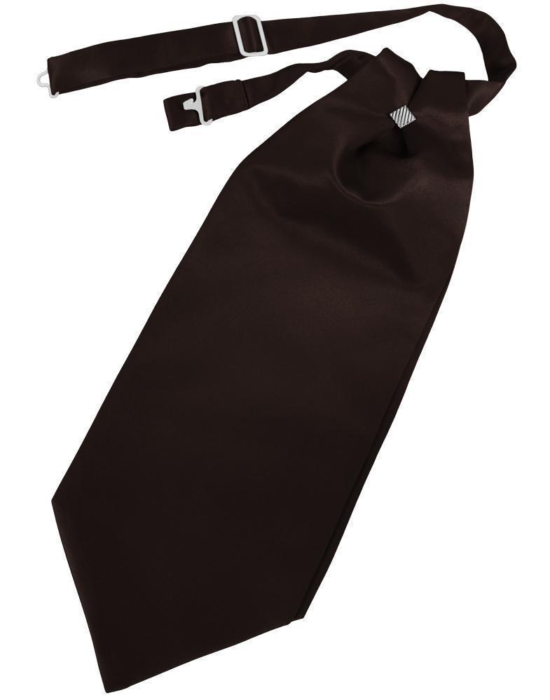 Luxury Satin Cravat - Truffle - corbata Caballero