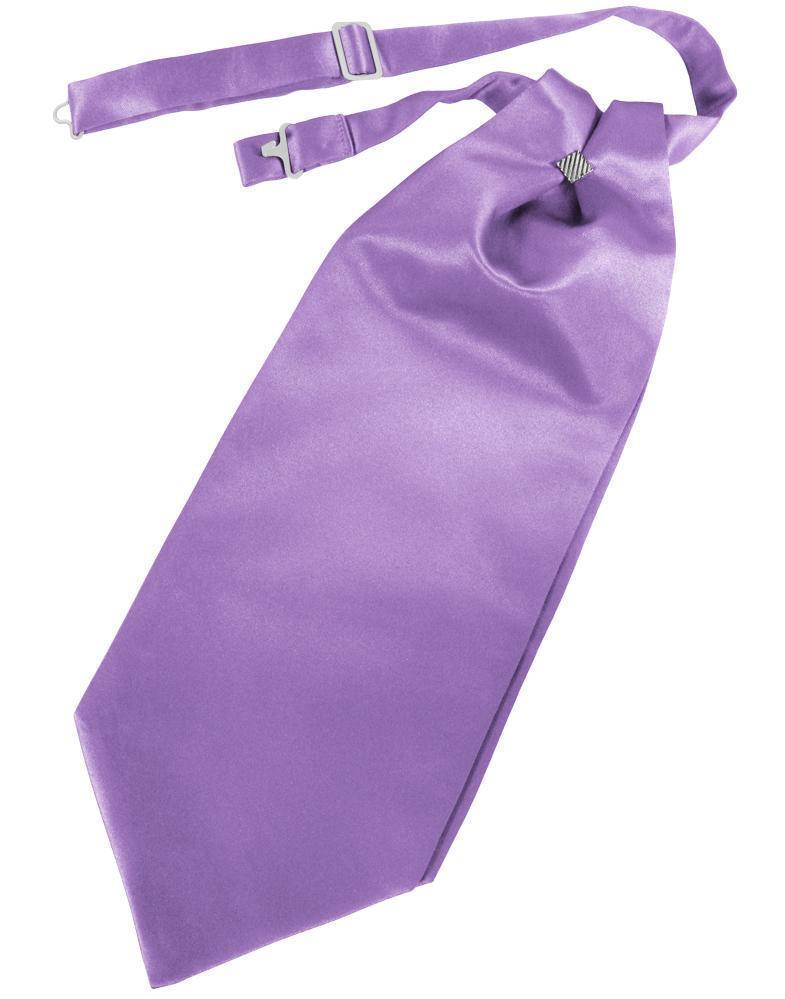 Luxury Satin Cravat - Wisteria - corbata Caballero