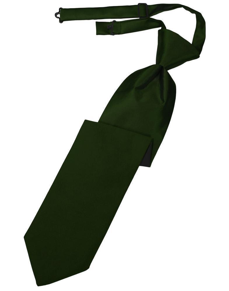 Luxury Satin Necktie Pre-Tied - Holly - corbata Caballero