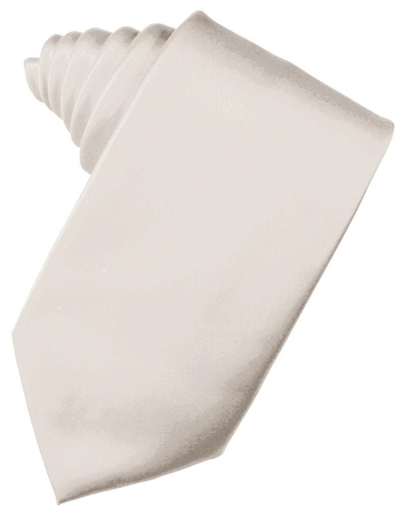 Luxury Satin Necktie Self Tie - Angel - corbata Caballero