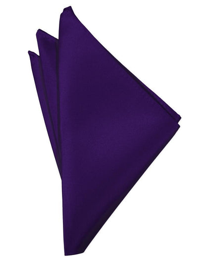 Luxury Satin Pocket Square - Purple - Pañuelo Caballero