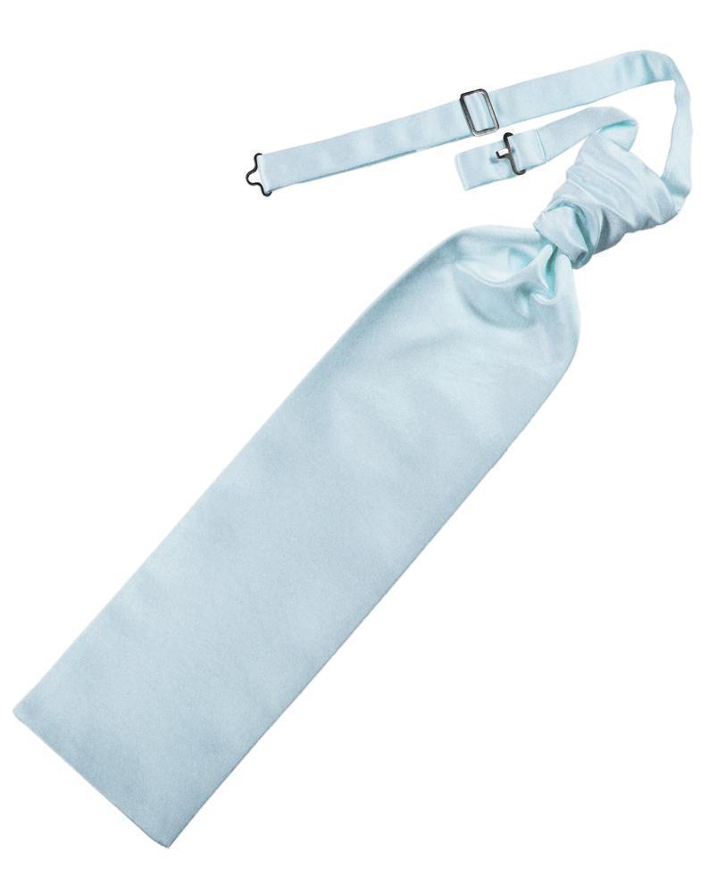 Luxury Satin Sharpei - Light Blue - corbata Caballero