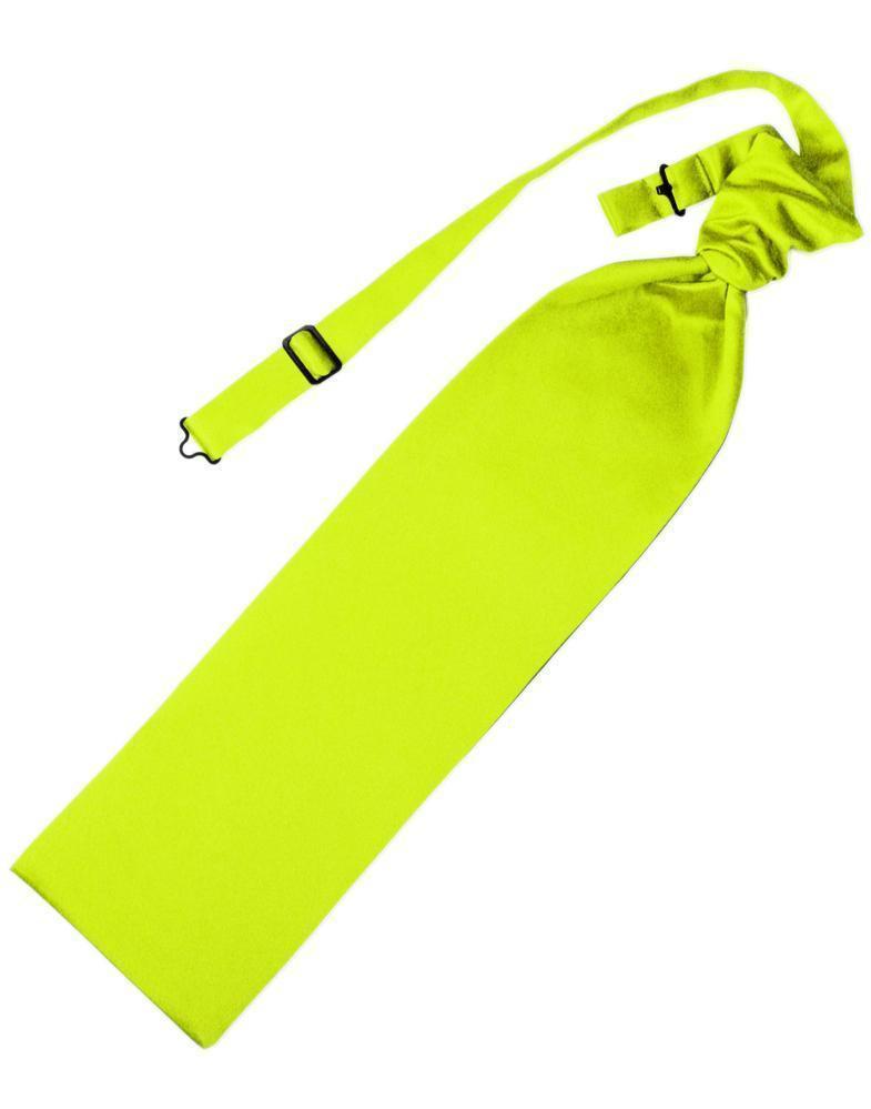 Luxury Satin Sharpei - Lime - corbata Caballero