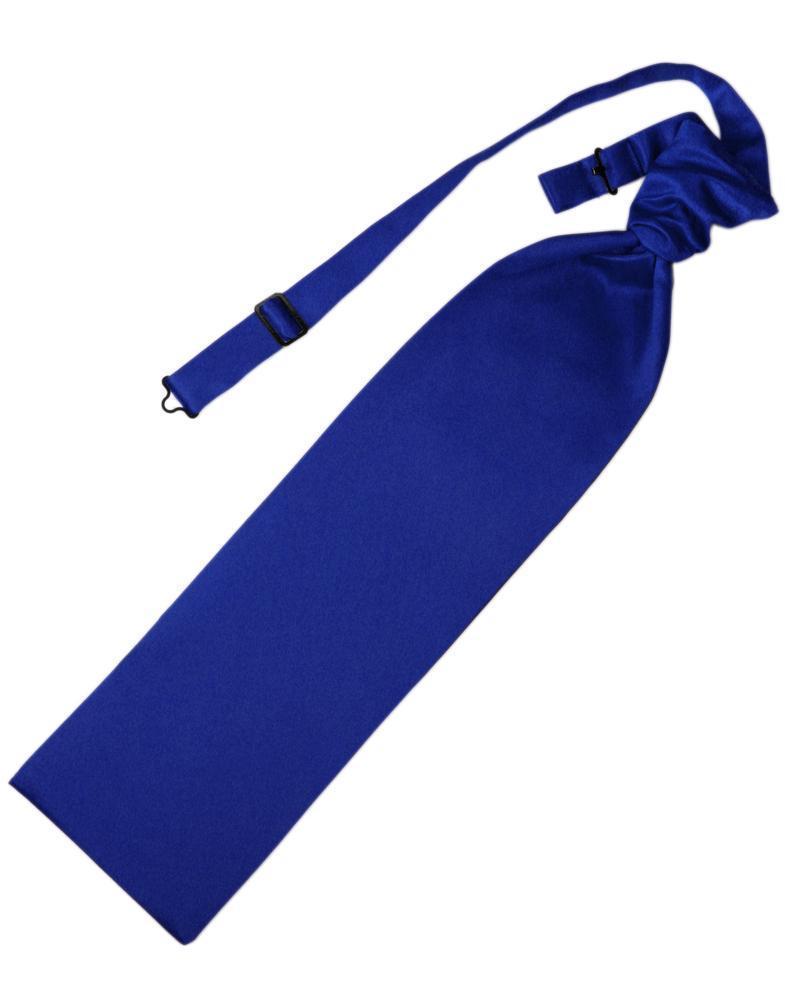 Luxury Satin Sharpei - Royal Blue - corbata Caballero