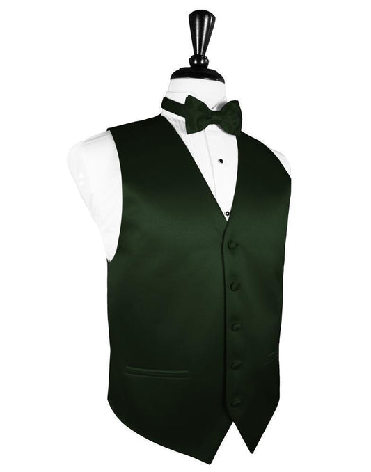 Luxury Satin Tuxedo Vest 3 - XS / Holly - Chaleco Caballero