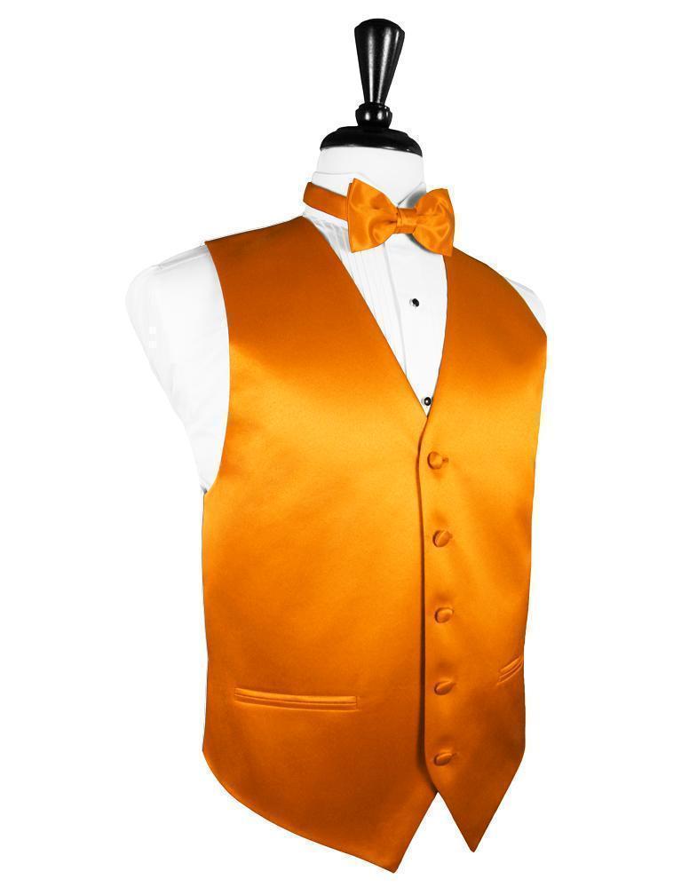 Luxury Satin Tuxedo Vest 4 - XS / Mandarin - Chaleco 