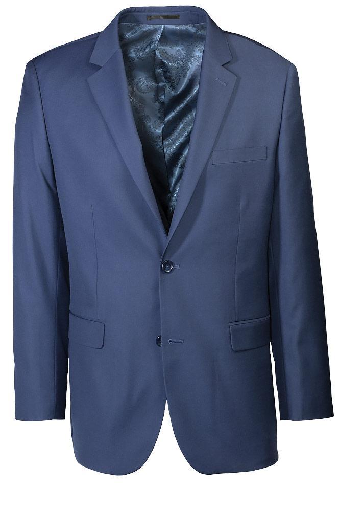 Madison Sapphire Blue Suit Jacket Notch (Separates) - 34S / 