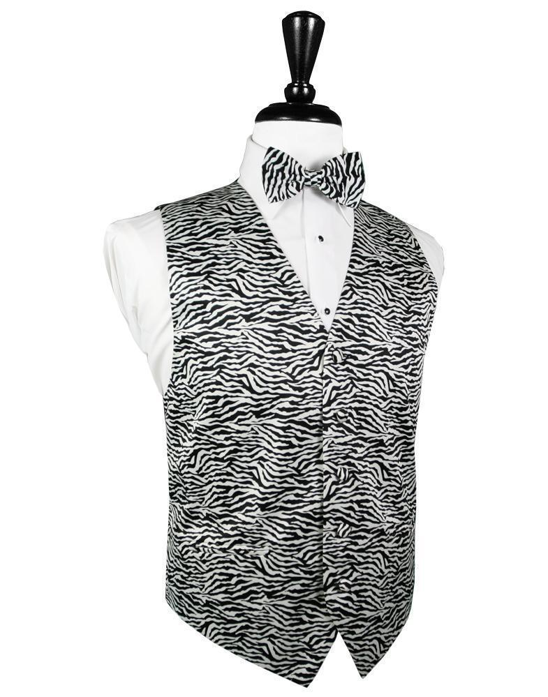 Novelty Tuxedo Vest - XS / Zebra - Chaleco Caballero
