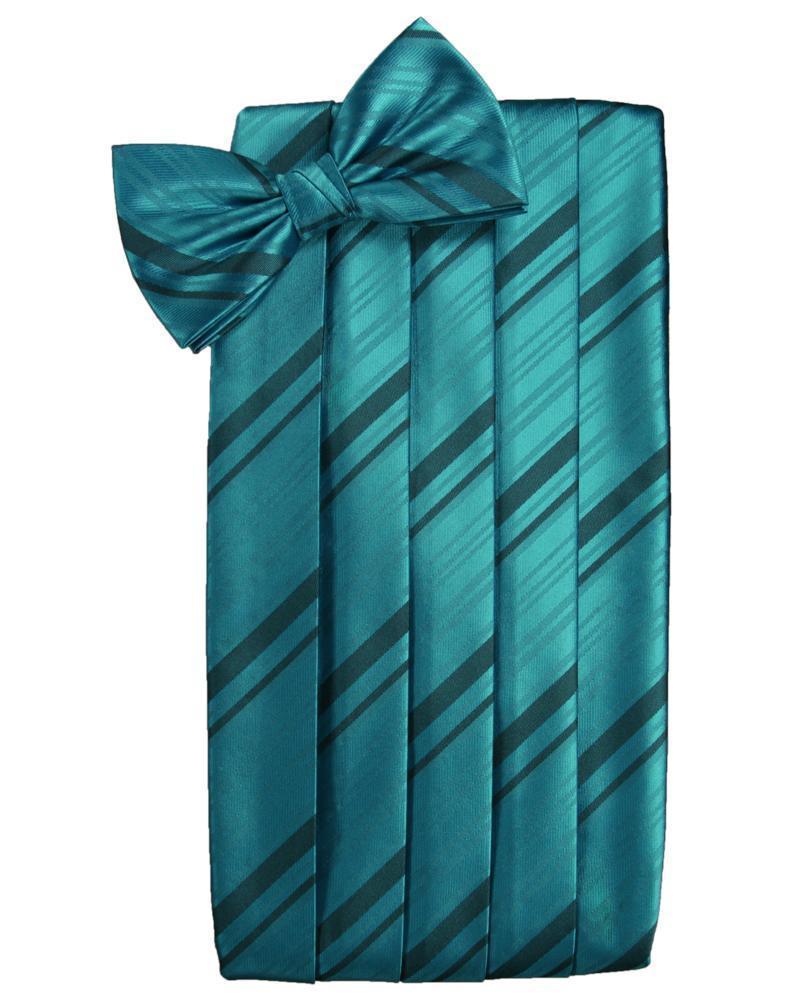 Striped Satin Vests in Cornflower, Light Blue, Marine, Mermaid, Midnight Blue, Oasis, on sale Peacock, Pool, Royal Blue and Turquoise with Neck Ties