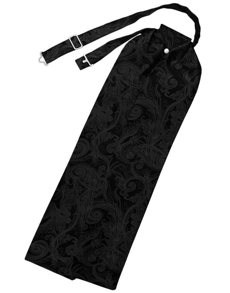 Tapestry Ascot - Black - corbata Caballero