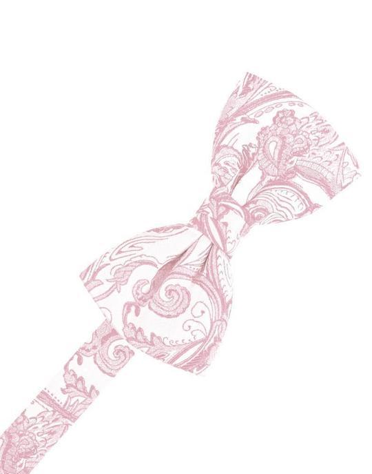 Tapestry Bow Tie - Blush - corbatin caballero
