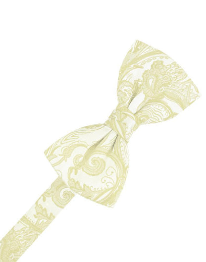 Tapestry Bow Tie - Canary - corbatin caballero