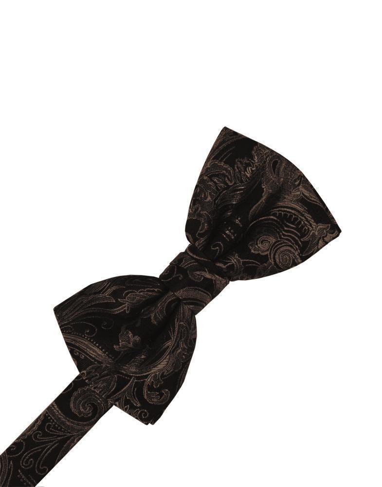 Tapestry Bow Tie - Chocolate - corbatin caballero