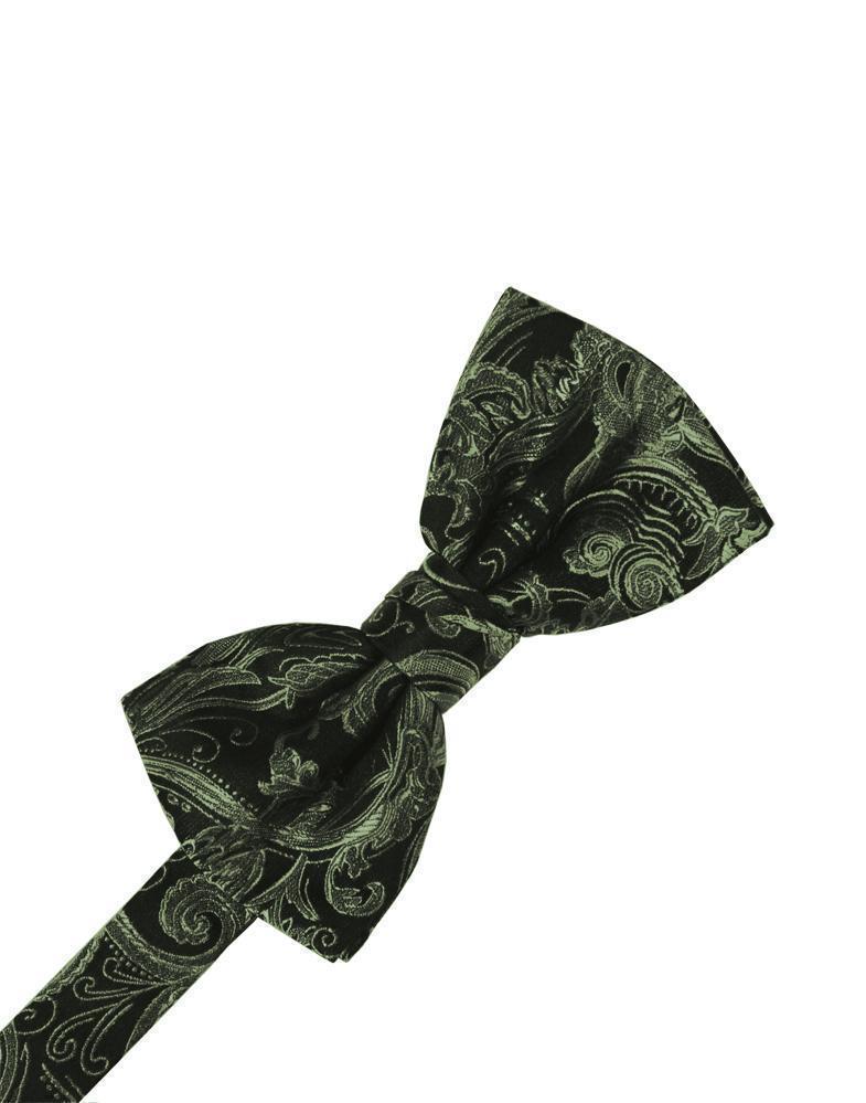 Tapestry Bow Tie - Fern - corbatin caballero