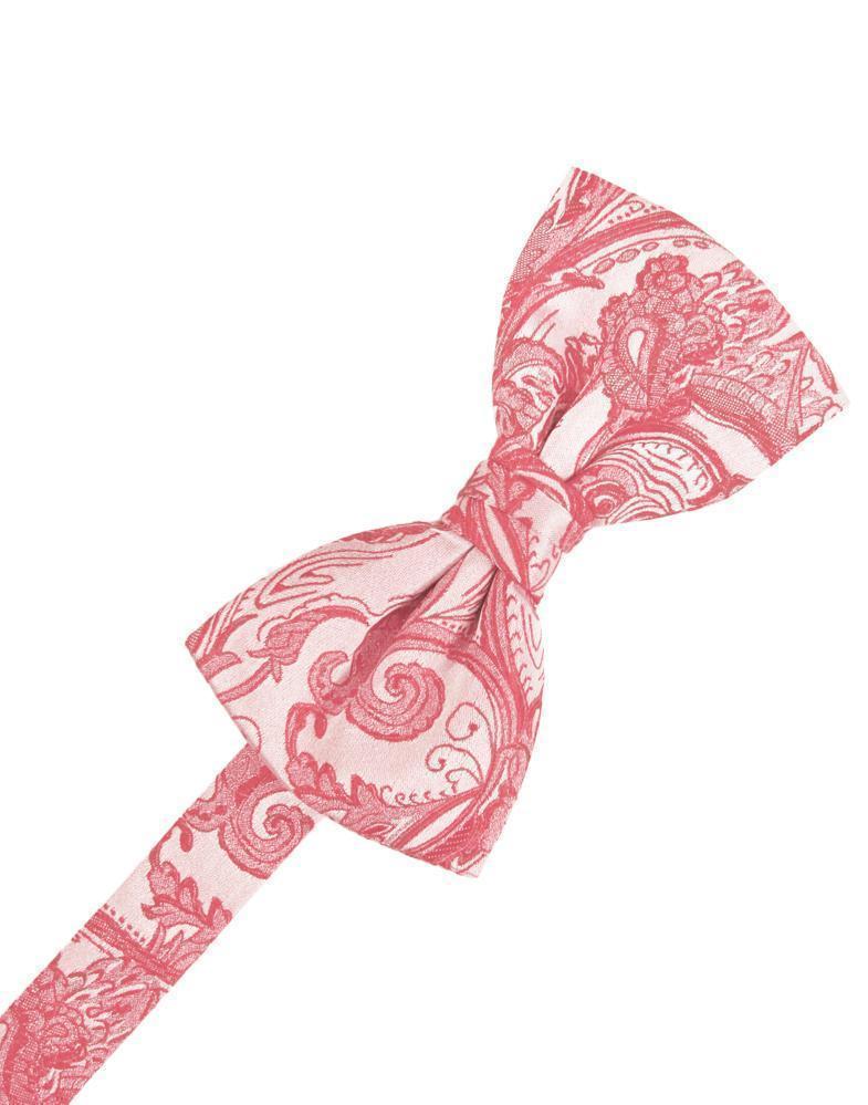 Tapestry Bow Tie - Guava - corbatin caballero