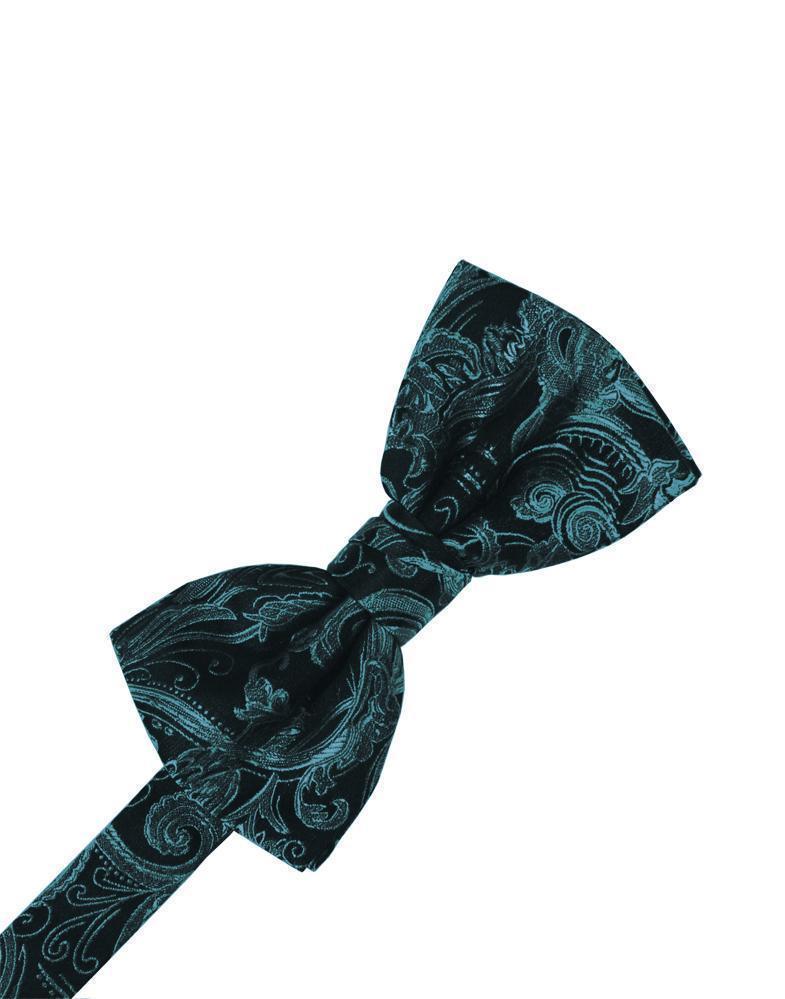 Tapestry Bow Tie - Jade - corbatin caballero
