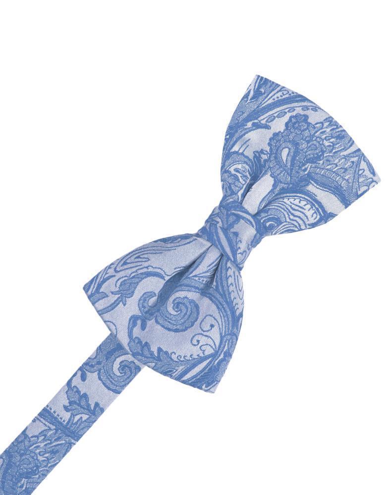 Tapestry Bow Tie - Periwinkle - corbatin caballero