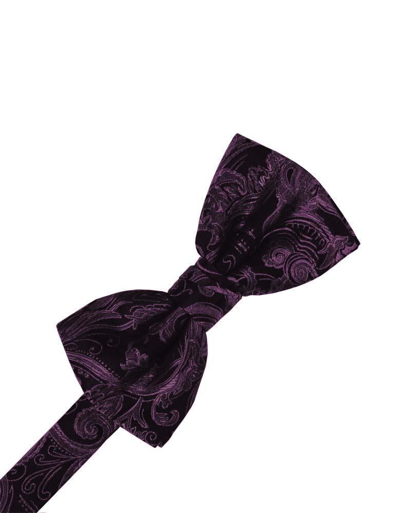 Tapestry Bow Tie - Wine - corbatin caballero