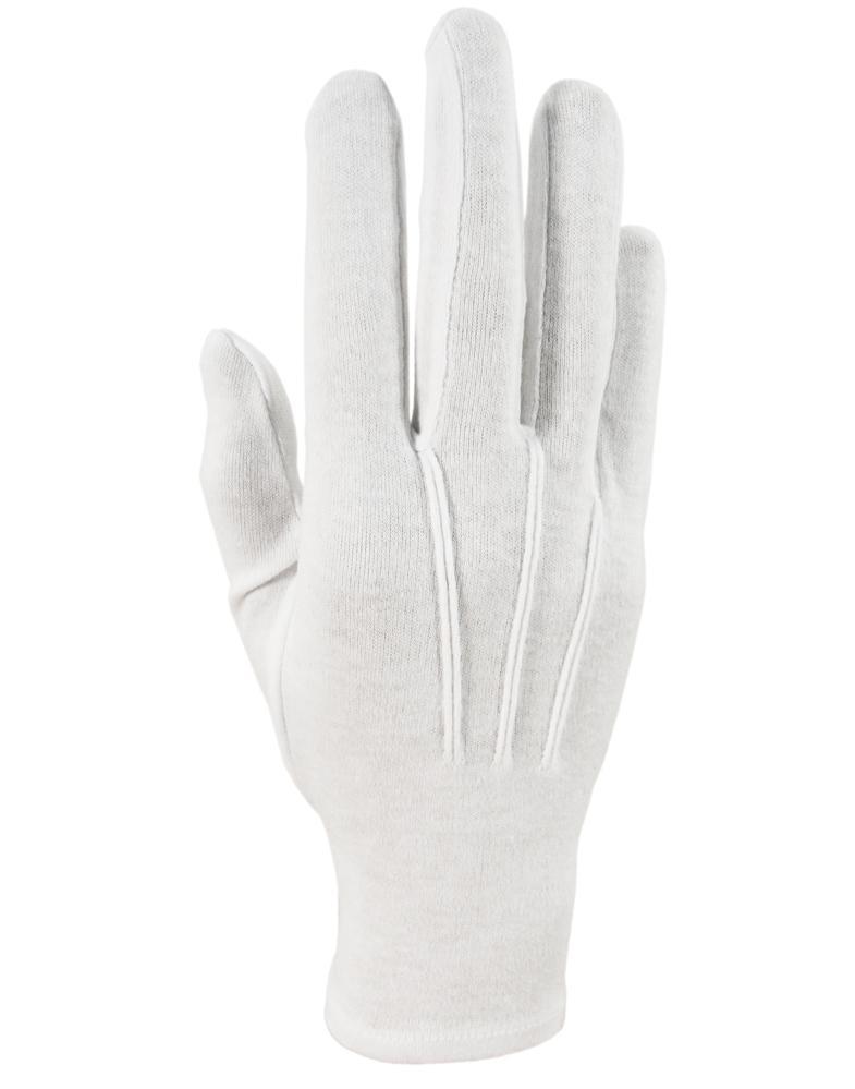 White Nylon Gloves - White / One Size - Guantes caballero